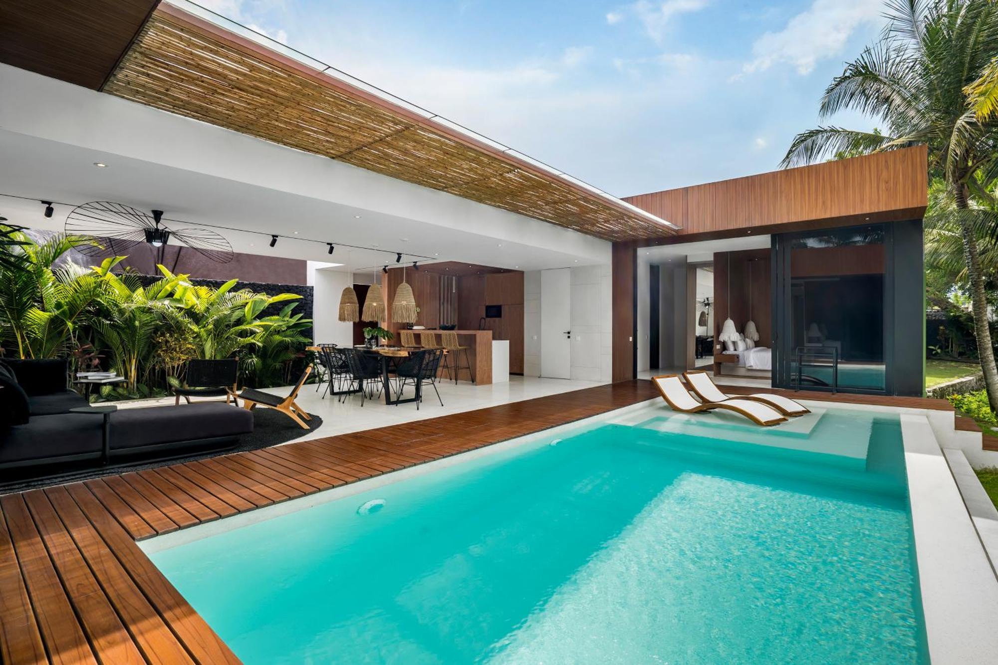 Green Flow Ubud Villas I Bilik gambar